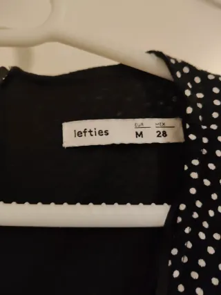 Vestido negro Lefties talla M
