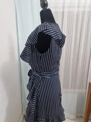 Vestido de verano con rayas