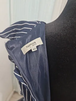 Vestido de verano con rayas