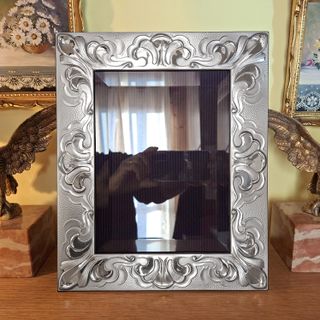 Cornice Portafoto Argento 925 anni 80 x foto 18x24