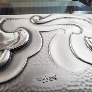 Cornice Portafoto Argento 925 anni 80 x foto 18x24