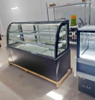 Vitrina Refrigerada Curva Negra 632575742