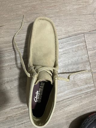 Botas Clarks Wallabee Gore-Tex Beige