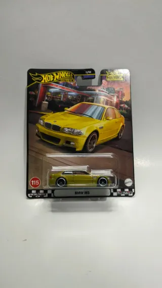 Hot Wheels Premium BMW M3 Amarillo