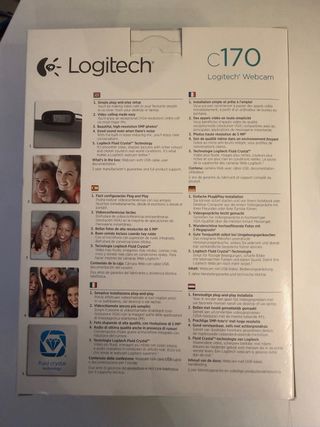 Cámara Web Logitech C170 VGA