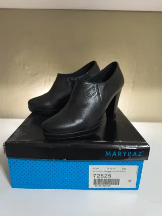 Botines Marypaz Negros Talla 37
