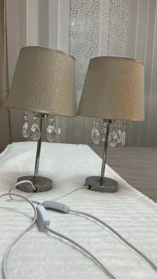Set di 2 lampade da comodino ✅