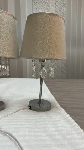 Set di 2 lampade da comodino ✅