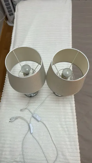 Set di 2 lampade da comodino ✅