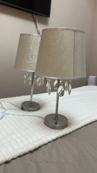 Set di 2 lampade da comodino ✅
