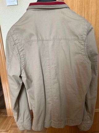 Cazadora Zara Hombre Beige