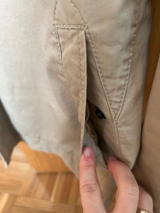 Cazadora Zara Hombre Beige