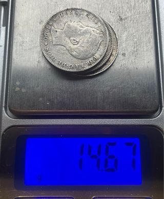 1 Peseta Alfonso XIII, 1899, 1900 y 1904