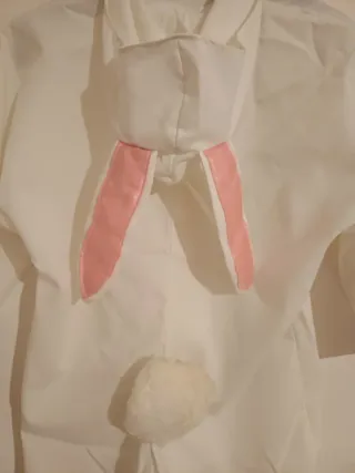 Vestito Carnevale Coniglio Bianco