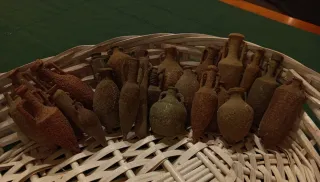 Lote de ánforas miniaturas