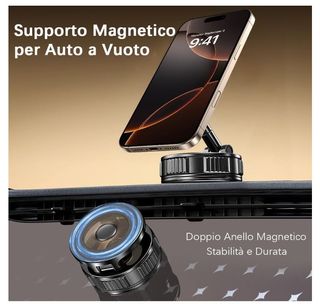Porta Cellulare Auto supporto telefono 360 ventosa