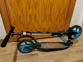 Patinete Star Scooter XL blanco y azul