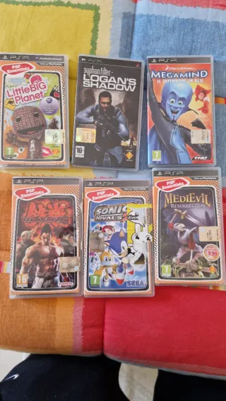 Lotto Giochi PSP Sony