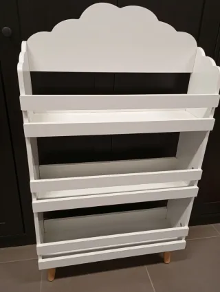 Estantería infantil blanca