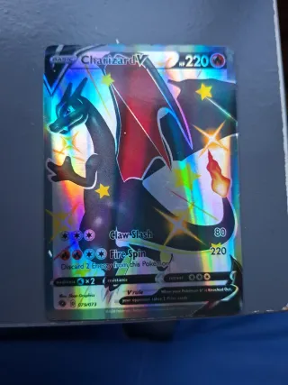 Charizard V Shiny Carta Pokémon