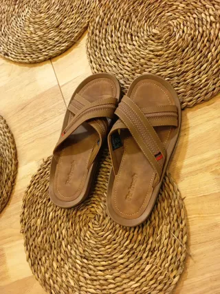 Sandalias de hombre Refresh marrones