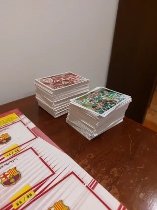 Álbum LaLiga 13-14 Vacío + Cromos Sin Pegar + Caja