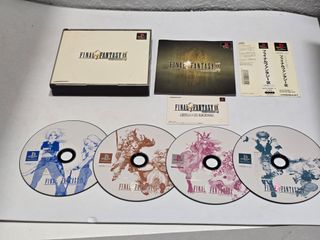 jp pack Final Fantasy VII VIII IX Tactics Sony PS1