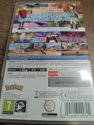 Juego Pokémon Espada Nintendo Switch