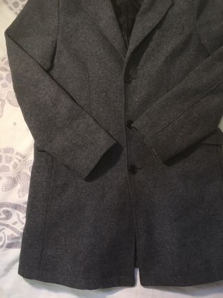 Gabardina El Corte Inglés Gris Talla M
