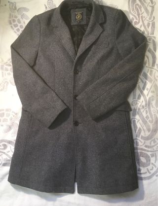 Gabardina El Corte Inglés Gris Talla M