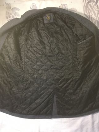 Gabardina El Corte Inglés Gris Talla M