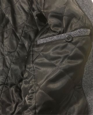 Gabardina El Corte Inglés Gris Talla M