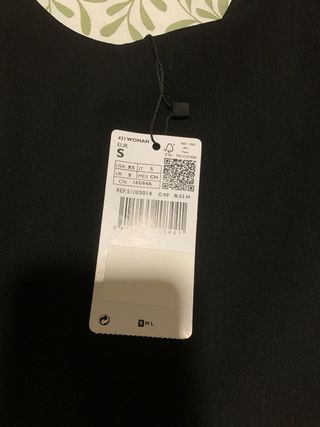 Mono Mango Talla S Negro y Blanco A ESTRENAR