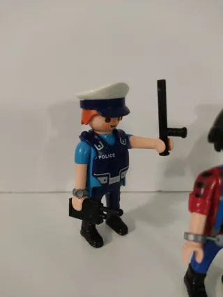 Playmobil Policías y Ladrón