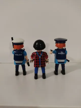 Playmobil Policías y Ladrón