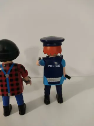 Playmobil Policías y Ladrón