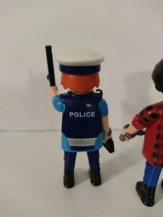 Playmobil Policías y Ladrón