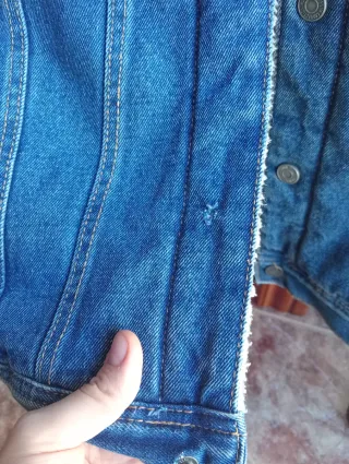 Chaqueta tejana forrada