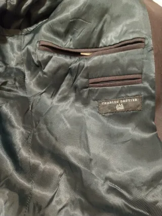 AMERICANA CHARLES DASTIER ELEGANTE DISEÑO NEGRO