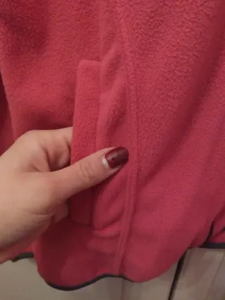 Maglia Pile Donna Henry Cotton's Rosa Zip