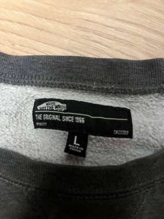 Jersey Vans Gris