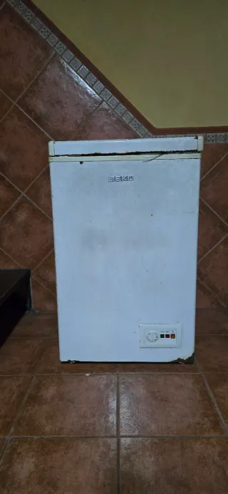 Congelador blanco Beko