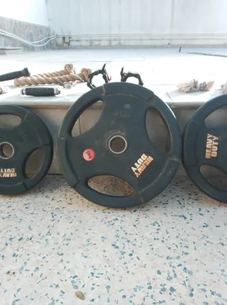 Discos de Goma Heavy Duti.