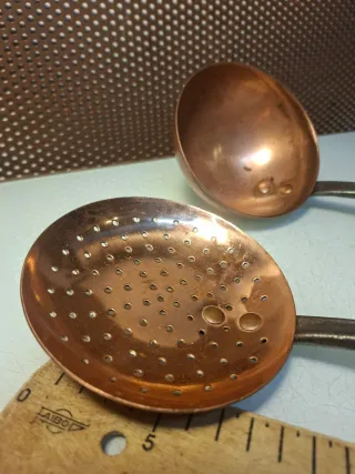 Utensilios cocina cobre y metal