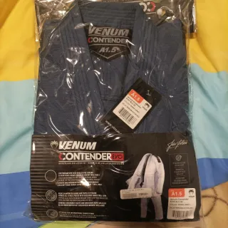 Kimono BJJ Venum Contender EVO A1.5 Gris Oscuro