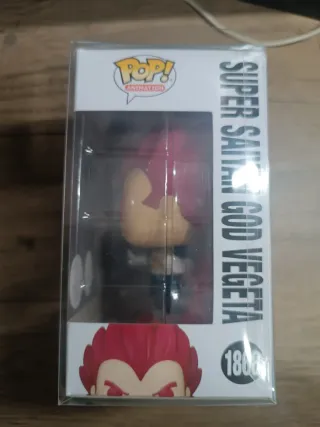 Funko Pop! CHASE 1868 Vegeta Saiyan God Dragon Bal
