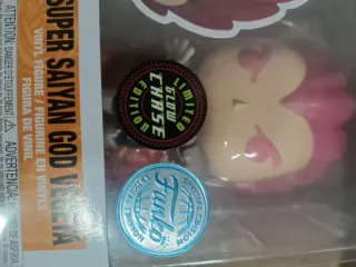 Funko Pop! CHASE 1868 Vegeta Saiyan God Dragon Bal