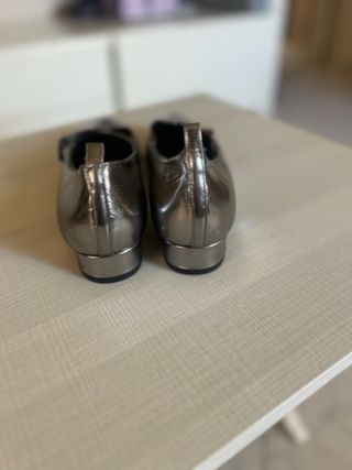 Scarpe eleganti donna argento