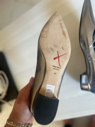 Scarpe eleganti donna argento