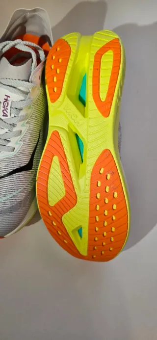 Zapatillas Hoka Hombre Blancas/Amarillas